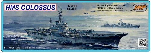 IHP 1/700 HMS Colossus Box Top Art